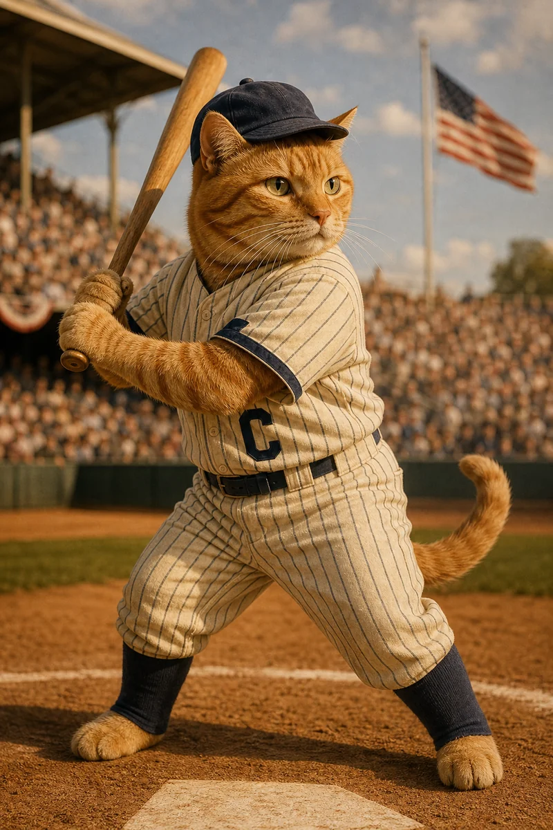 Home Run AI pet portrait — sample render