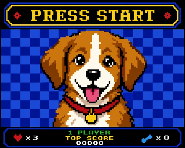 8-bit Hero AI pet portrait — sample render
