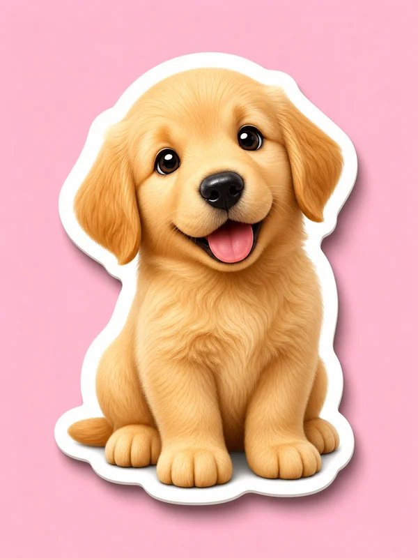 Sticker Pet AI pet portrait — sample render