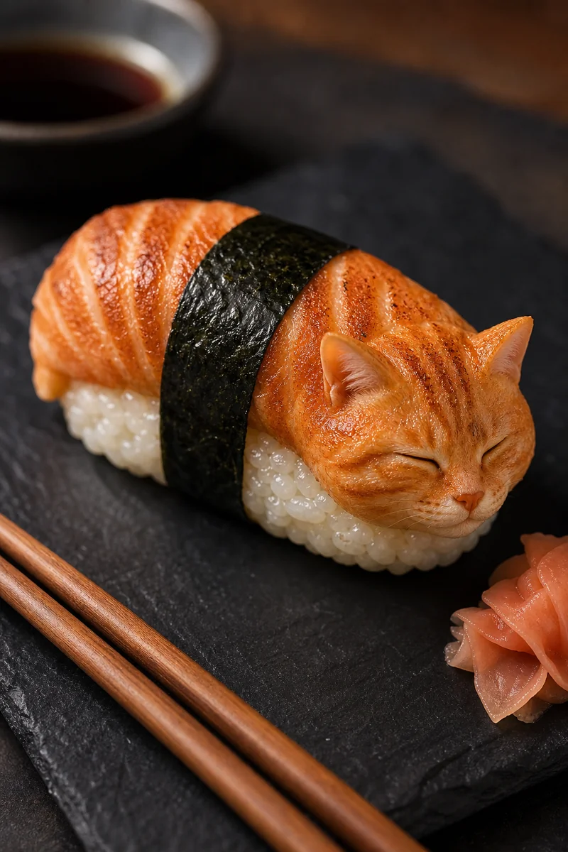 Sushi Pet AI pet portrait — sample render