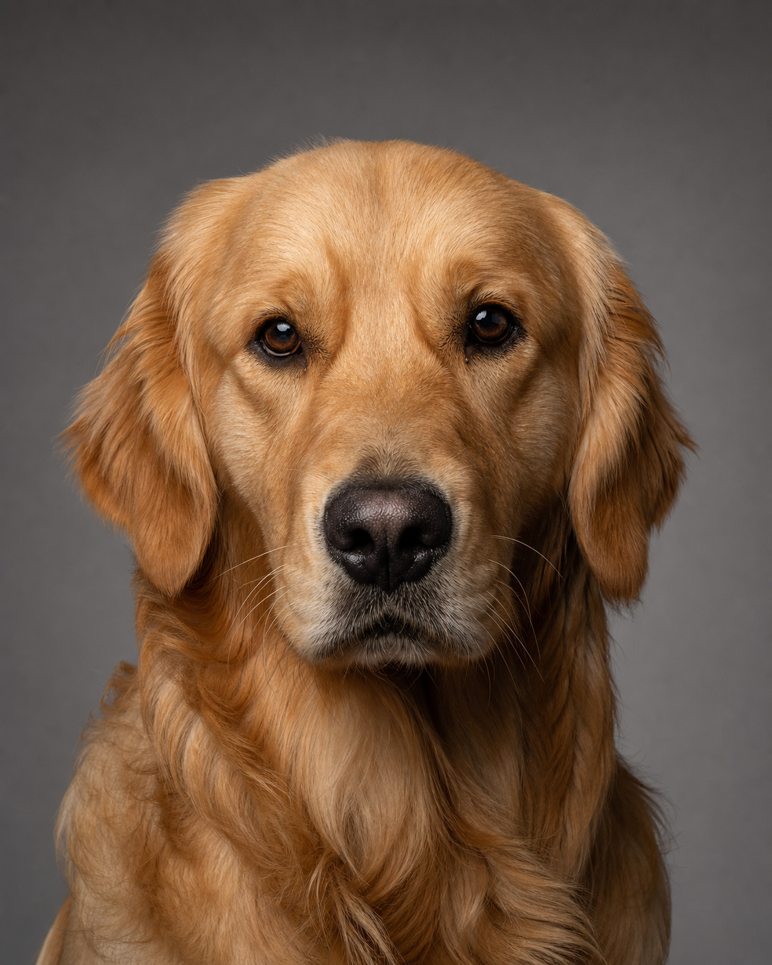 Rembrandt Lighting Pet Portrait — sample render