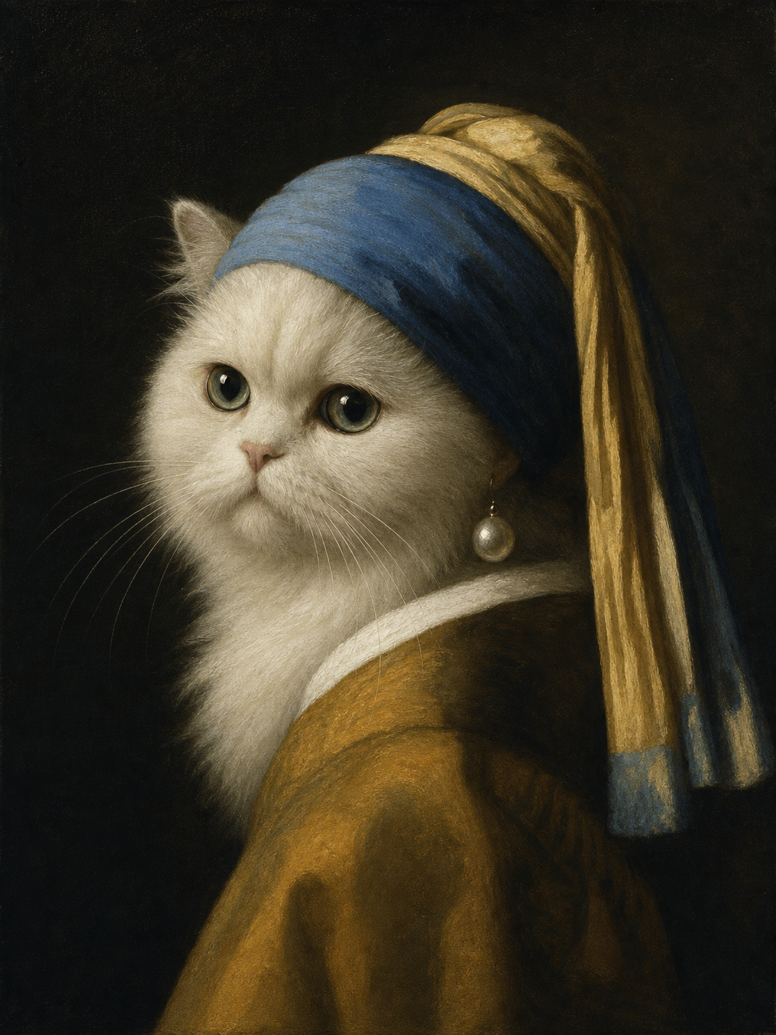 Pearl Whiskers — PawSnap template